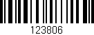Código de barras (EAN, GTIN, SKU, ISBN): '123806'