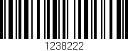 Código de barras (EAN, GTIN, SKU, ISBN): '1238222'