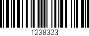 Código de barras (EAN, GTIN, SKU, ISBN): '1238323'