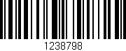 Código de barras (EAN, GTIN, SKU, ISBN): '1238798'