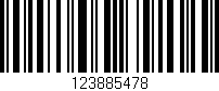 Código de barras (EAN, GTIN, SKU, ISBN): '123885478'