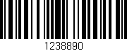 Código de barras (EAN, GTIN, SKU, ISBN): '1238890'