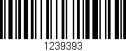 Código de barras (EAN, GTIN, SKU, ISBN): '1239393'
