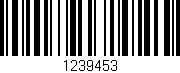 Código de barras (EAN, GTIN, SKU, ISBN): '1239453'