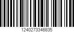 Código de barras (EAN, GTIN, SKU, ISBN): '1240273346835'