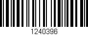 Código de barras (EAN, GTIN, SKU, ISBN): '1240396'