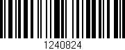 Código de barras (EAN, GTIN, SKU, ISBN): '1240824'