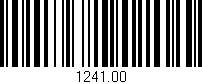 Código de barras (EAN, GTIN, SKU, ISBN): '1241.00'