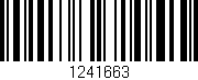 Código de barras (EAN, GTIN, SKU, ISBN): '1241663'