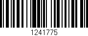 Código de barras (EAN, GTIN, SKU, ISBN): '1241775'