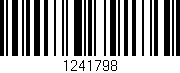 Código de barras (EAN, GTIN, SKU, ISBN): '1241798'