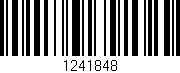 Código de barras (EAN, GTIN, SKU, ISBN): '1241848'