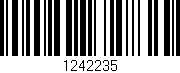 Código de barras (EAN, GTIN, SKU, ISBN): '1242235'