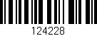 Código de barras (EAN, GTIN, SKU, ISBN): '124228'