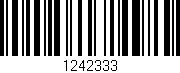 Código de barras (EAN, GTIN, SKU, ISBN): '1242333'