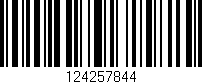 Código de barras (EAN, GTIN, SKU, ISBN): '124257844'