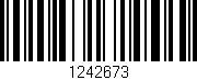 Código de barras (EAN, GTIN, SKU, ISBN): '1242673'