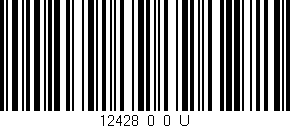 Código de barras (EAN, GTIN, SKU, ISBN): '12428_0_0_U'