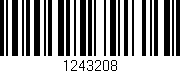 Código de barras (EAN, GTIN, SKU, ISBN): '1243208'