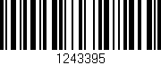 Código de barras (EAN, GTIN, SKU, ISBN): '1243395'