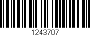 Código de barras (EAN, GTIN, SKU, ISBN): '1243707'