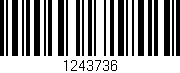Código de barras (EAN, GTIN, SKU, ISBN): '1243736'