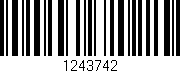 Código de barras (EAN, GTIN, SKU, ISBN): '1243742'