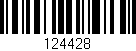 Código de barras (EAN, GTIN, SKU, ISBN): '124428'