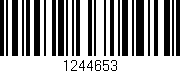 Código de barras (EAN, GTIN, SKU, ISBN): '1244653'