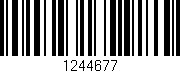 Código de barras (EAN, GTIN, SKU, ISBN): '1244677'