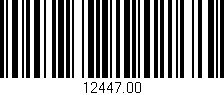 Código de barras (EAN, GTIN, SKU, ISBN): '12447.00'