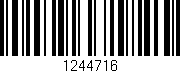 Código de barras (EAN, GTIN, SKU, ISBN): '1244716'