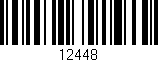 Código de barras (EAN, GTIN, SKU, ISBN): '12448'