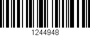 Código de barras (EAN, GTIN, SKU, ISBN): '1244948'