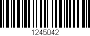 Código de barras (EAN, GTIN, SKU, ISBN): '1245042'