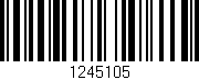 Código de barras (EAN, GTIN, SKU, ISBN): '1245105'