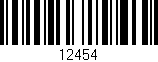 Código de barras (EAN, GTIN, SKU, ISBN): '12454'
