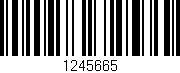 Código de barras (EAN, GTIN, SKU, ISBN): '1245665'