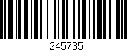 Código de barras (EAN, GTIN, SKU, ISBN): '1245735'
