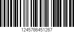 Código de barras (EAN, GTIN, SKU, ISBN): '1245786451267'