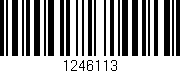 Código de barras (EAN, GTIN, SKU, ISBN): '1246113'