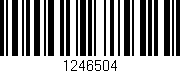 Código de barras (EAN, GTIN, SKU, ISBN): '1246504'