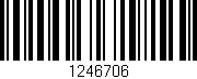 Código de barras (EAN, GTIN, SKU, ISBN): '1246706'