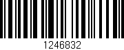 Código de barras (EAN, GTIN, SKU, ISBN): '1246832'