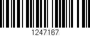 Código de barras (EAN, GTIN, SKU, ISBN): '1247167'