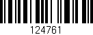 Código de barras (EAN, GTIN, SKU, ISBN): '124761'
