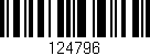 Código de barras (EAN, GTIN, SKU, ISBN): '124796'