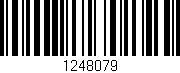 Código de barras (EAN, GTIN, SKU, ISBN): '1248079'