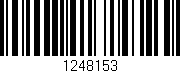 Código de barras (EAN, GTIN, SKU, ISBN): '1248153'