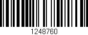 Código de barras (EAN, GTIN, SKU, ISBN): '1248760'